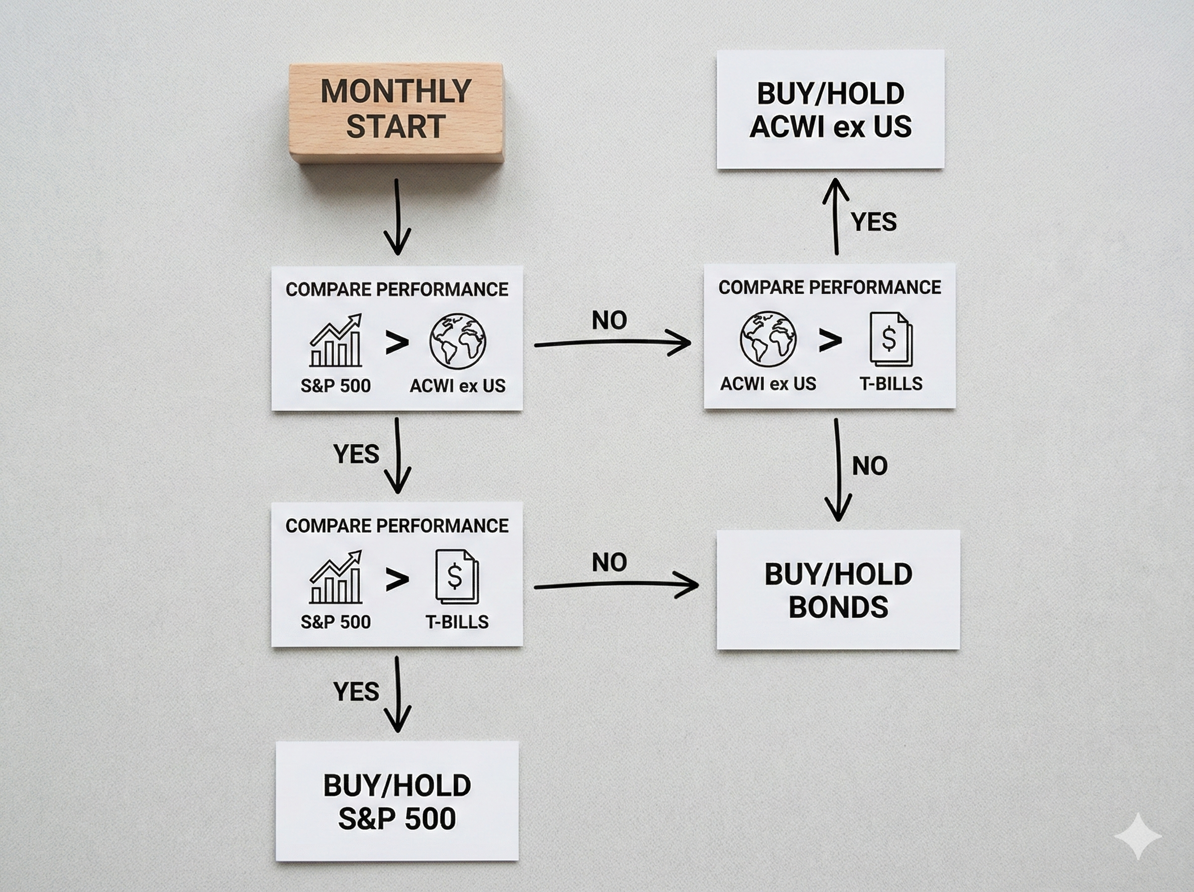 Global Equity Momentum Strategy Diagram